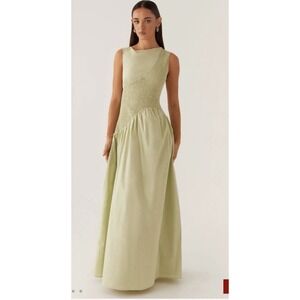 long sleeve prom maxi dress Pale Bule Satin Chiffon Long Sleeve A-line Prom Dresses,PD00348 –  AlineBridal